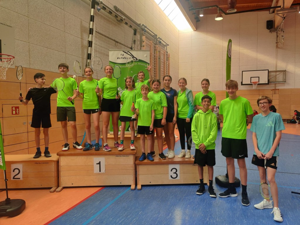 Erfolgreiche Durchführung der Badminton-Bezirksmeisterschaft Wiesbaden in&nbsp;Eltville