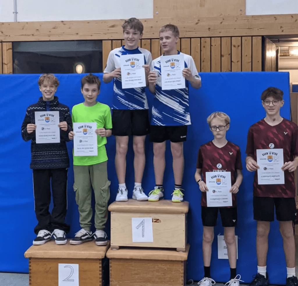 TB Eltville mit vielen Treppchen-Plätzen bei der 3. D-Rangliste Bezirk&nbsp;Darmstadt