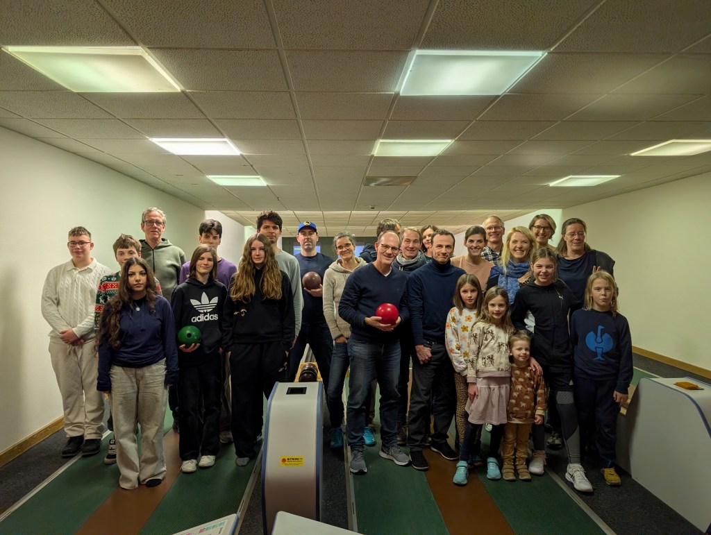 Weihnachtliches Kegeln in Kiedrich zum&nbsp;Jahresabschluss