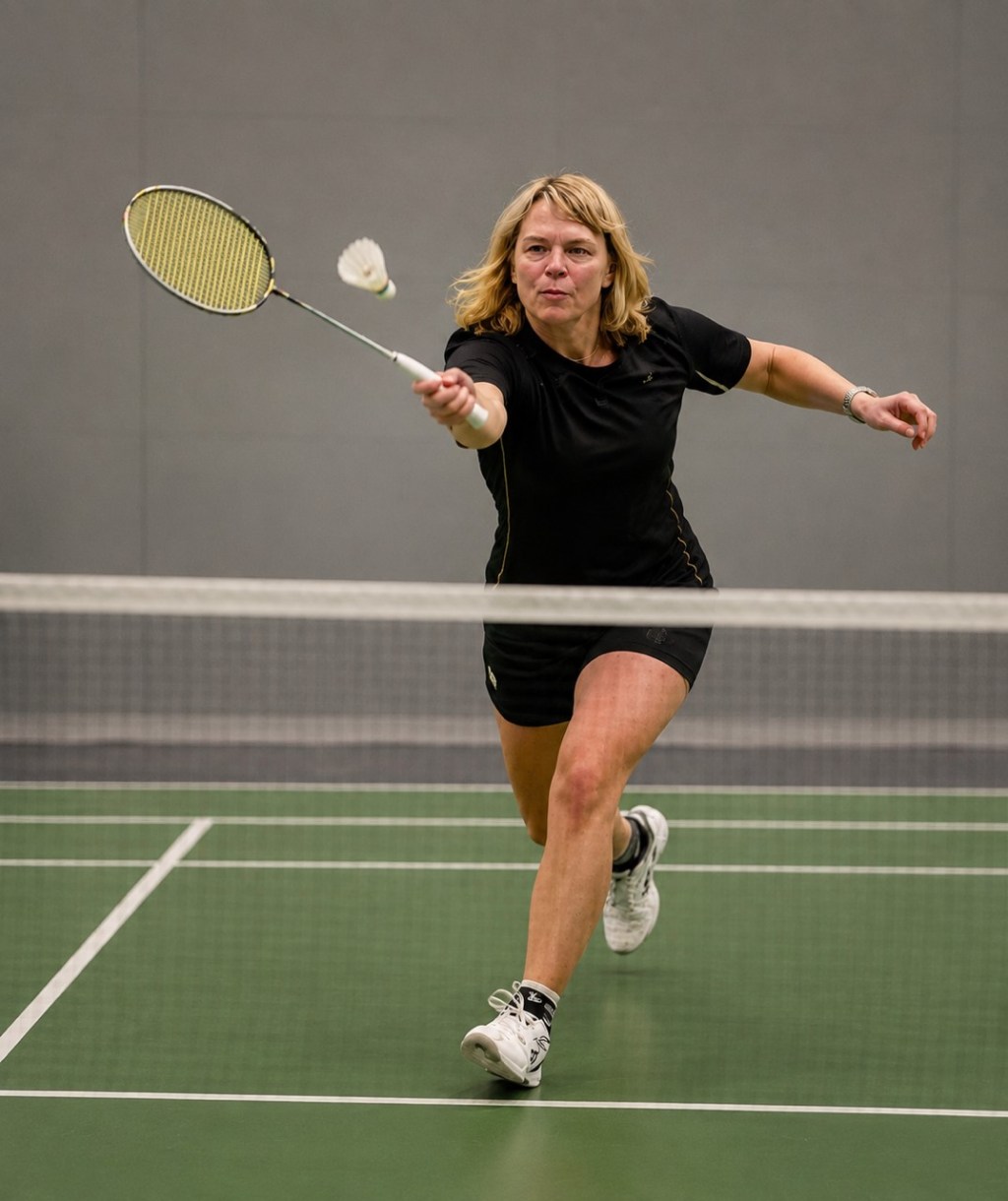 Doris Reiche zweifache deutsche Meisterin im&nbsp;Badminton